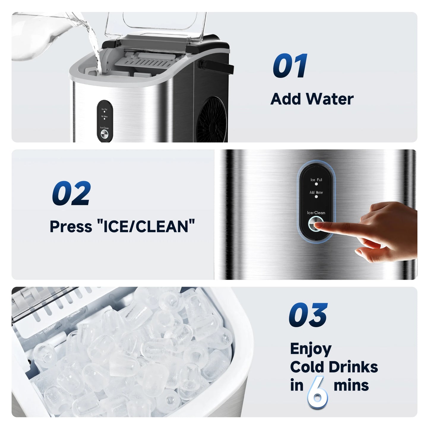 Counter top Ice Maker Machine