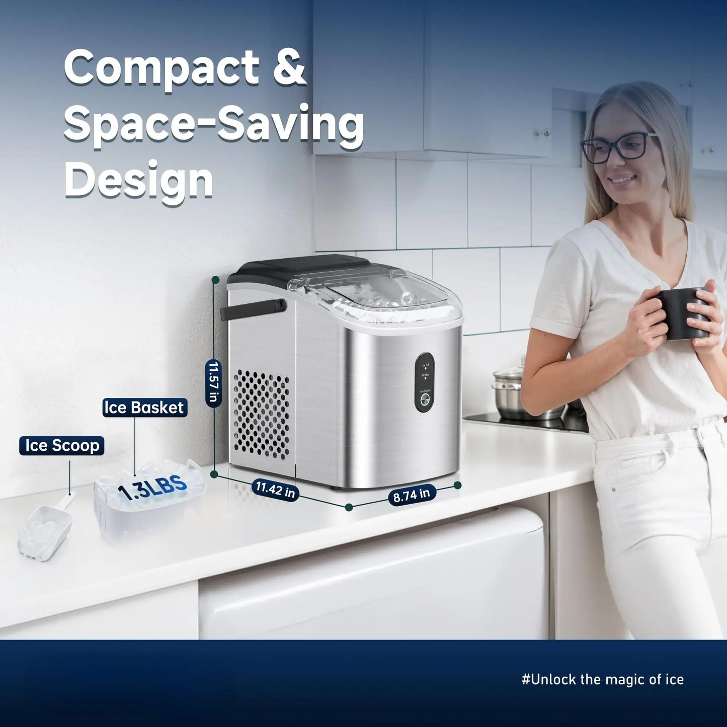 Counter top Ice Maker Machine
