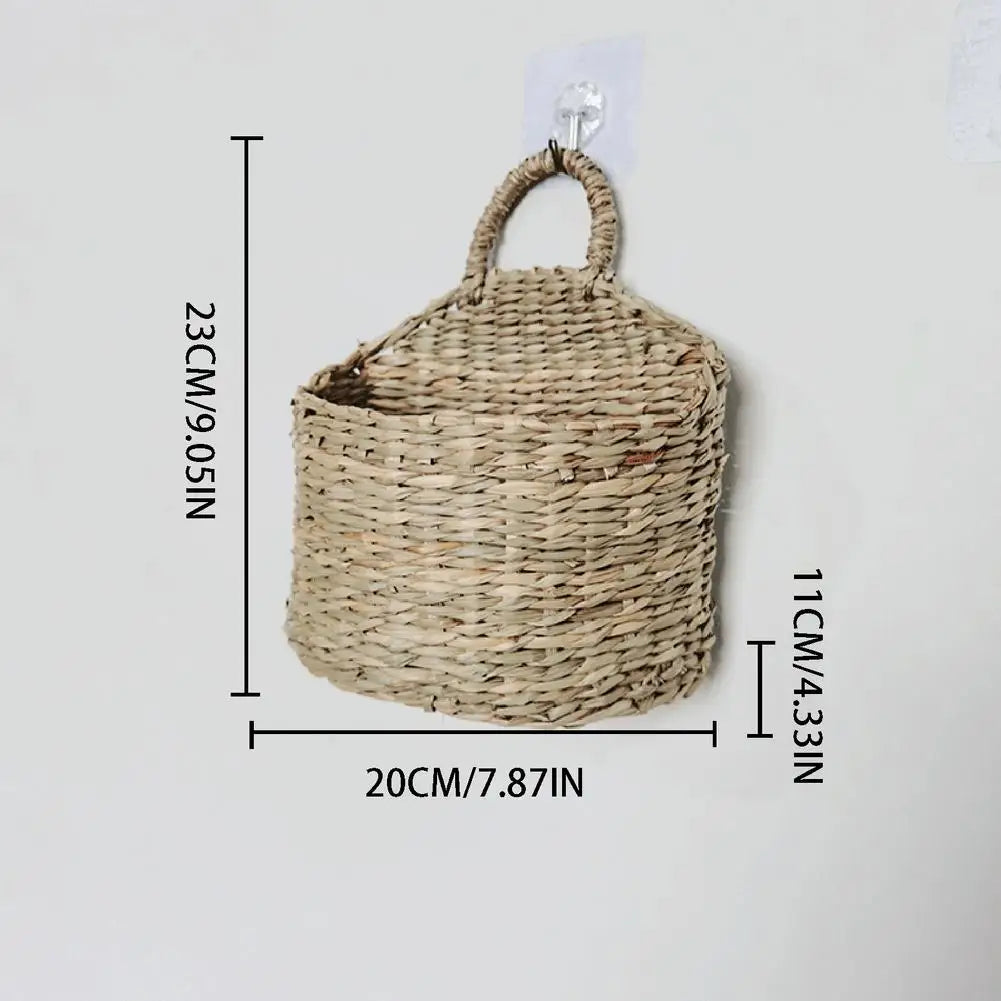 Wall Hanging Woven Basket