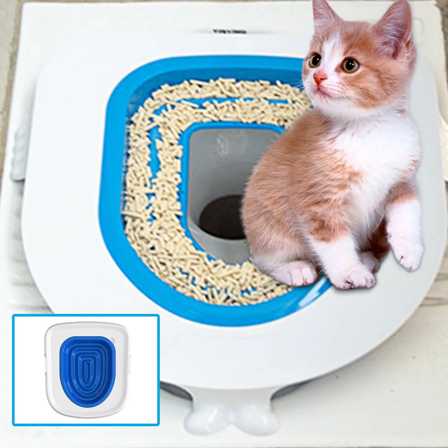 Reusable Cat Toilet Trainer