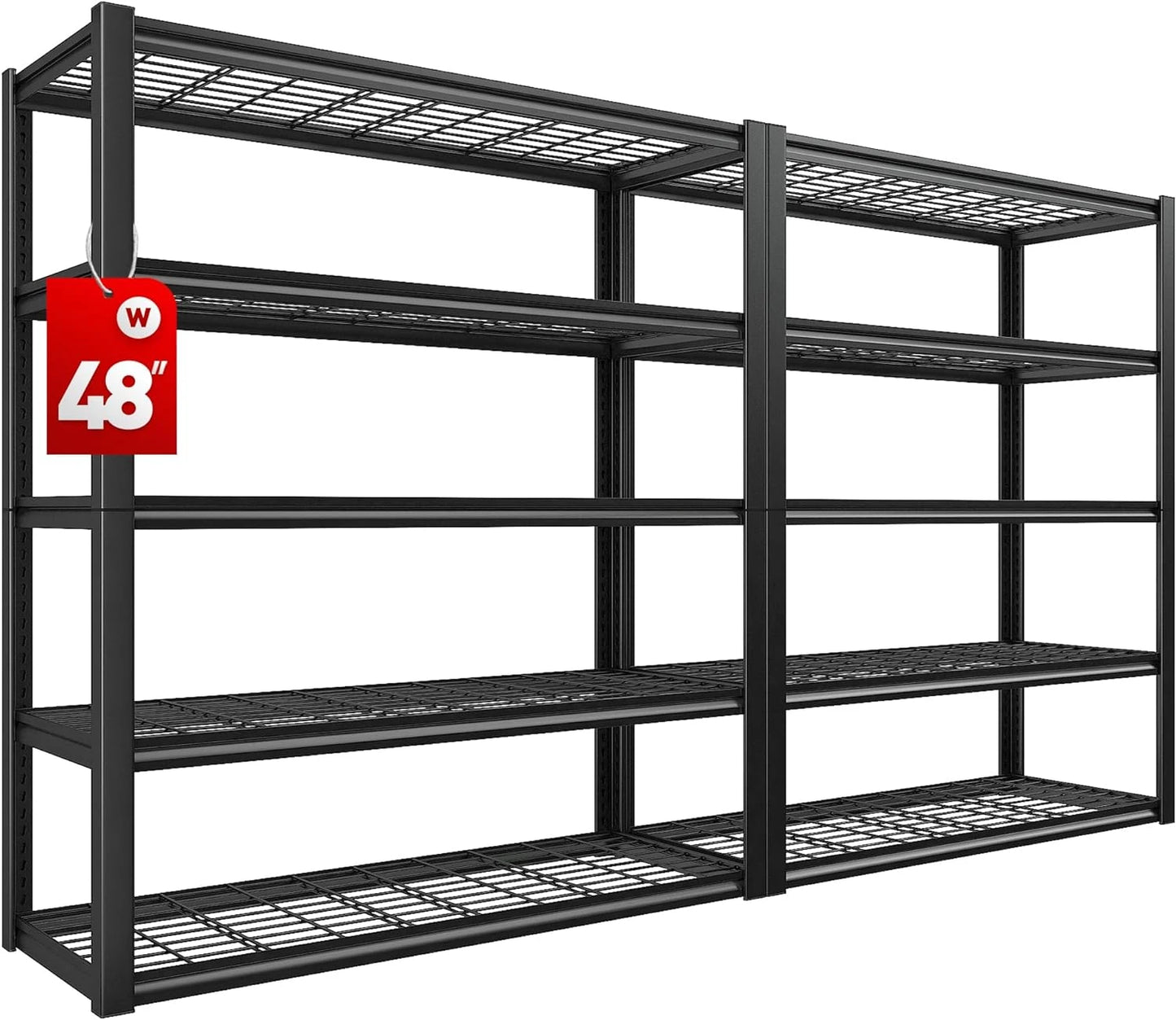 Shed Storage Shelves 2500LBS Metal