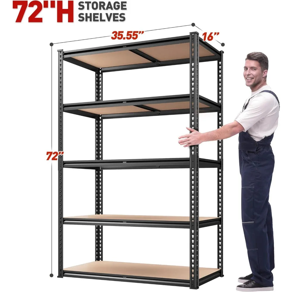 Storage Shelves 5 Tier