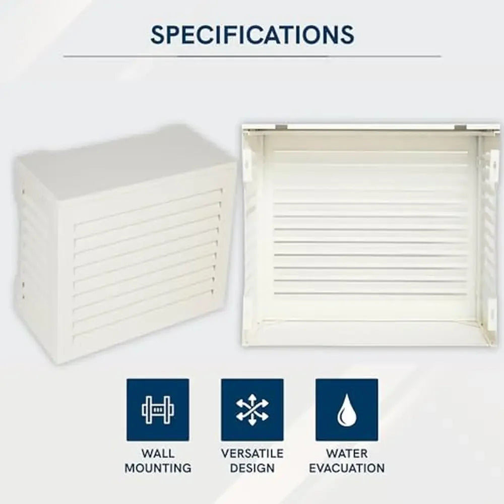 Durable Aluminum Outdoor Mini Split Cover 2400 0 BTU