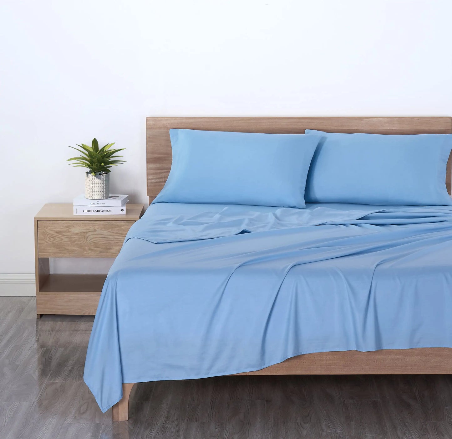 Microfiber Bed Sheet Set ,Full, 4 Piece