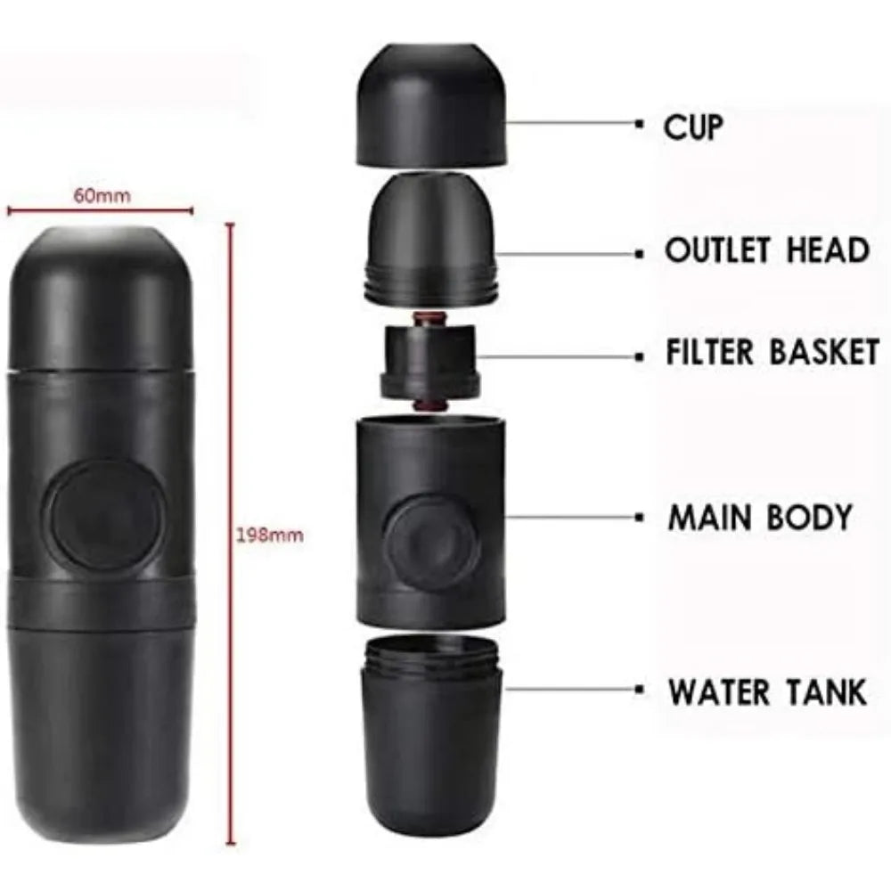 Portable Coffee & Espresso Maker