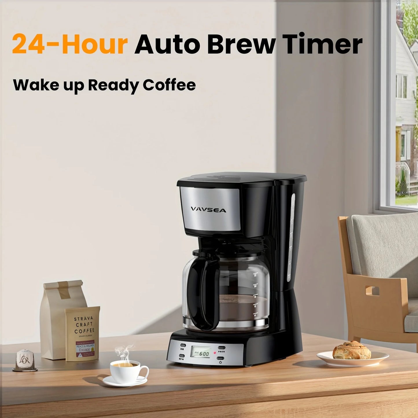 Programmable 12 Cup Coffee Maker