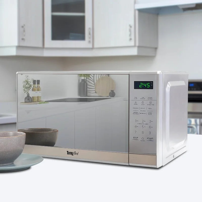 0.7 Cu Ft Stainless Steel Microwave Oven