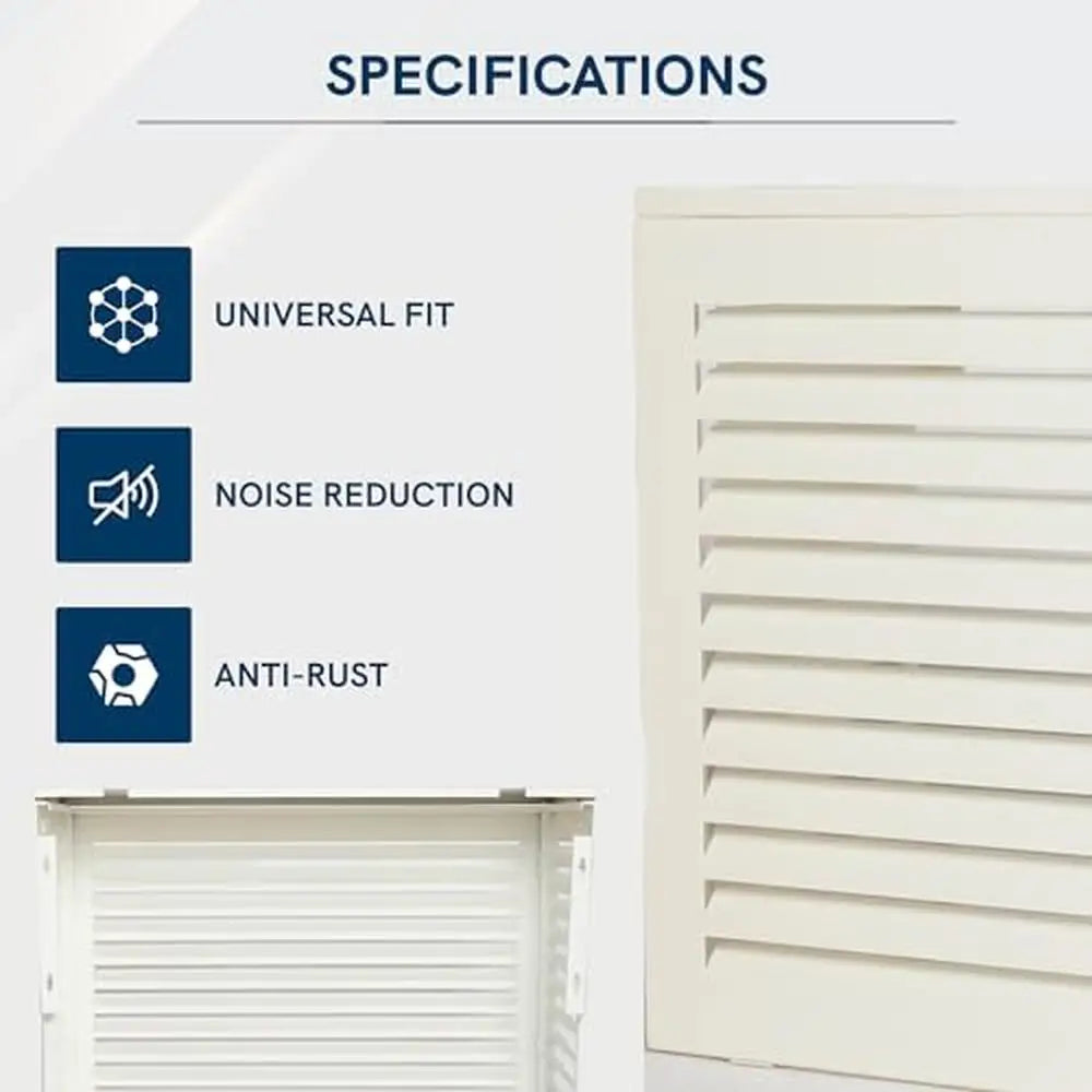 Durable Aluminum Outdoor Mini Split Cover 2400 0 BTU