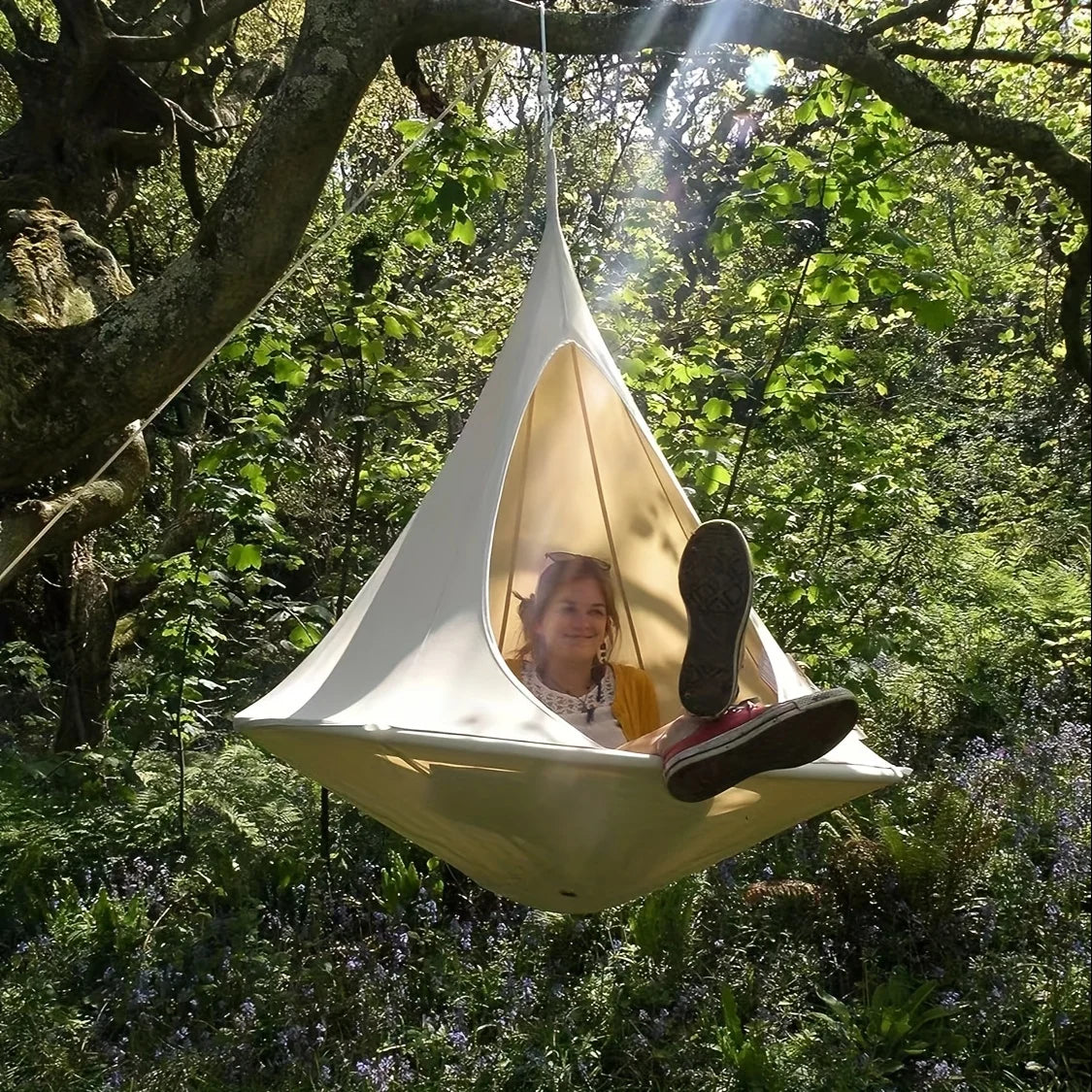 Portable Hanging Tear drop Hammock