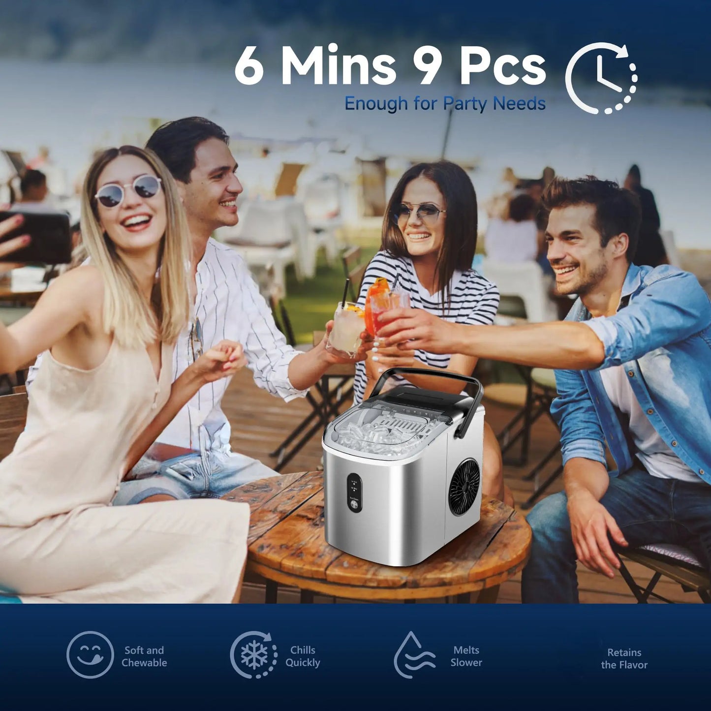 Counter top Ice Maker Machine
