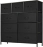 Fabric Dresser W/ 9 Drawers