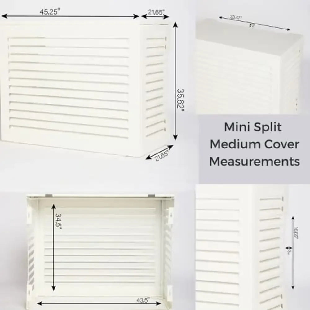 Durable  Aluminum Outdoor Mini Split Cover 2400 0 BTU