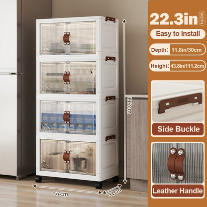 Multi-layer Multifunction Folding  Cabinet