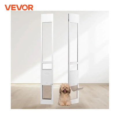 Sliding Doors Tempered Glass Pet Door