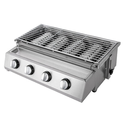 Stainless Steel Smokeless Barbecue Grill
