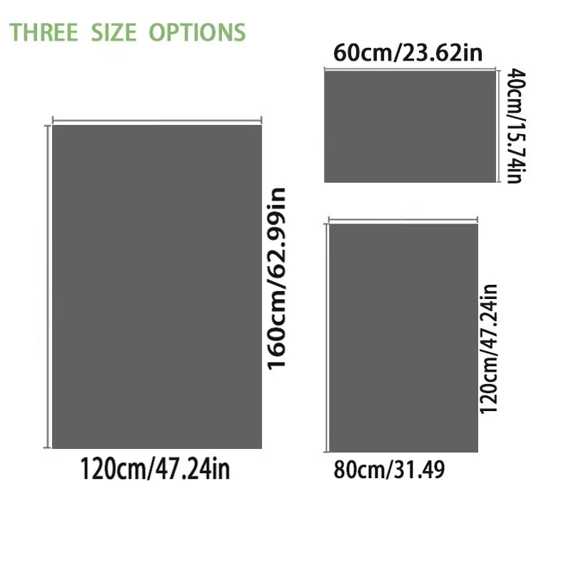 Moroccan Style Carpet for Living Room Retro Washable Farmhouse Bedroom Black Boho Non-Slip Floor Mat Soft Rug for Kitchen Entry