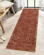 Moroccan Style Carpet for Living Room Retro Washable Farmhouse Bedroom Black Boho Non-Slip Floor Mat Soft Rug for Kitchen Entry