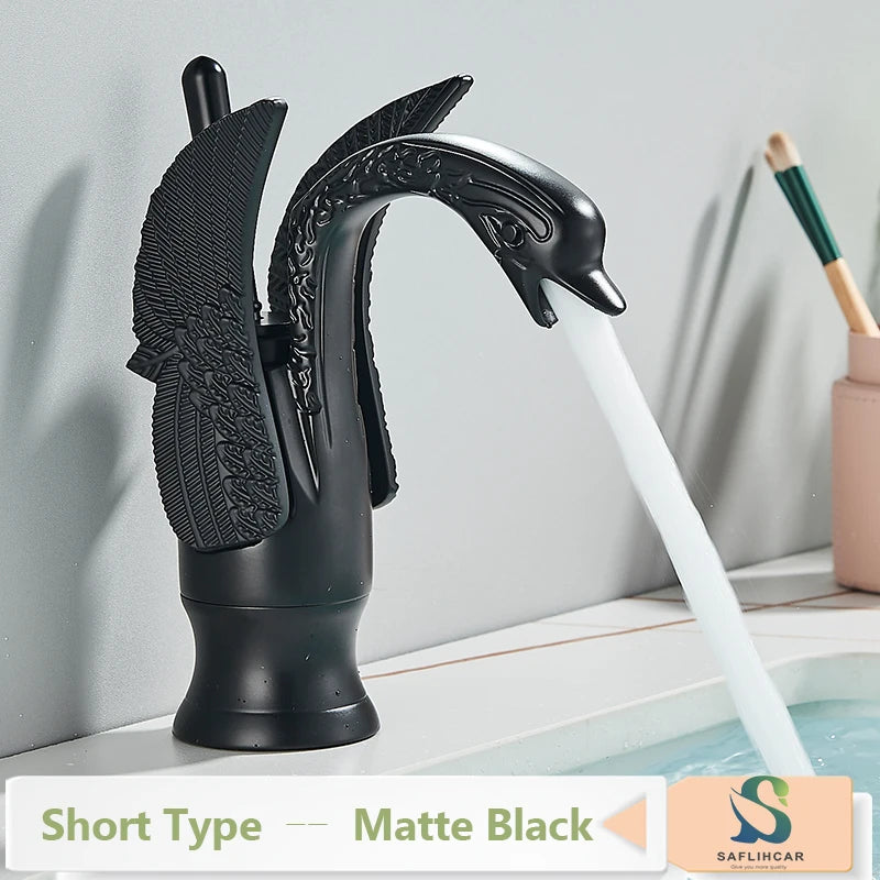 Vintage Brass Luxury Bathroom  Sink Faucet