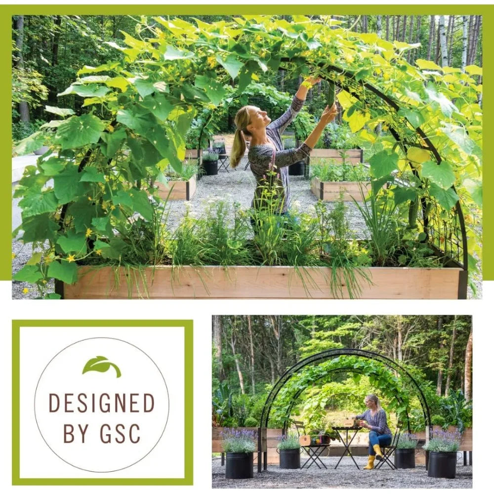 Garden Arbor fits 2' x 8' Elevated Planter Boxes