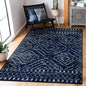 Moroccan Style Carpet for Living Room Retro Washable Farmhouse Bedroom Black Boho Non-Slip Floor Mat Soft Rug for Kitchen Entry