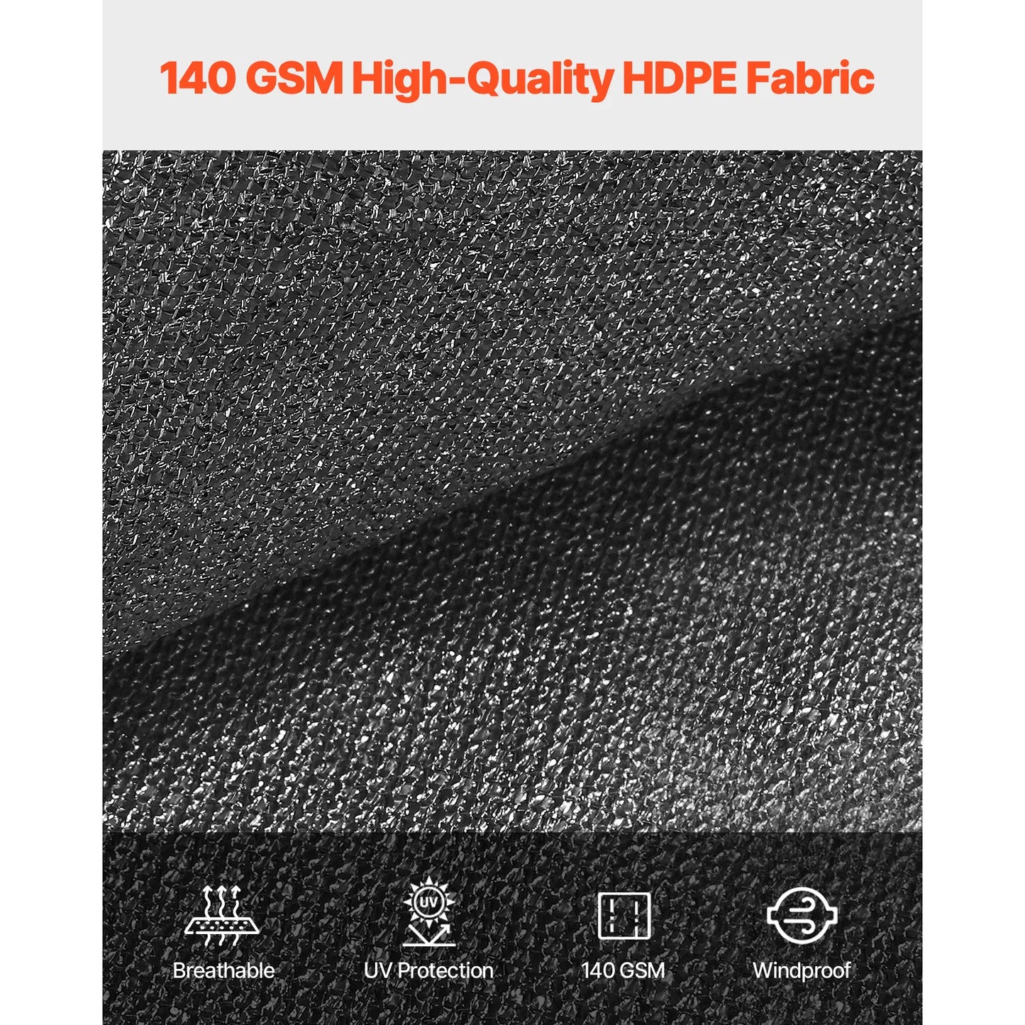 90% Sun Shade Cloth 10x10/ 12/20ft