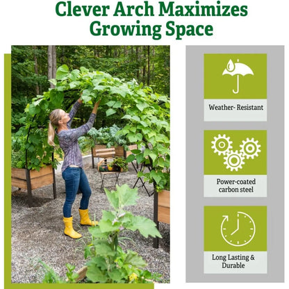 Garden Arbor fits 2' x 8' Elevated Planter Boxes