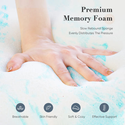 2-3 Inch Gel Memory Foam Mattress Topper Full size