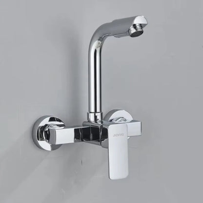 Stainless Steel In-wall Double Hole 360° Foucet