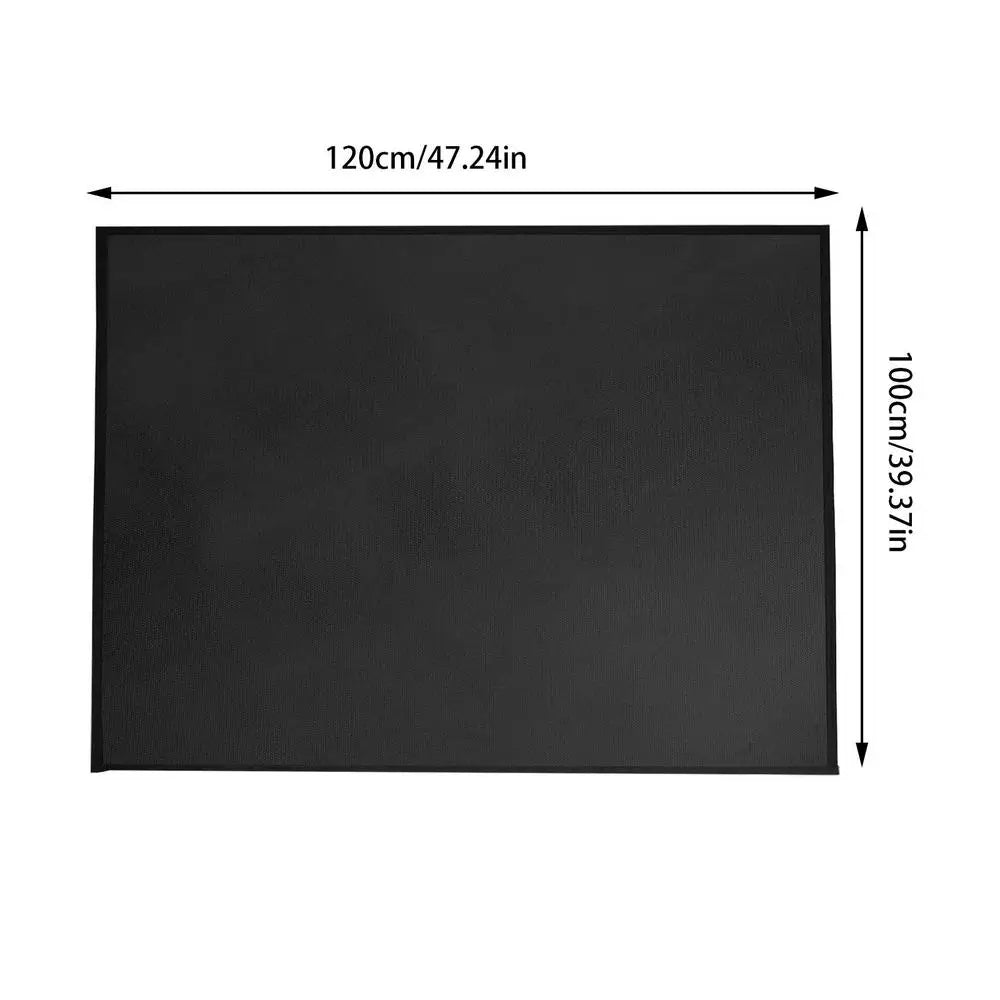 Fire resistant Under Grill Mats For Outdoor Grill