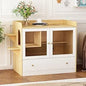 Side Table W/ Hidden Cat Condo and Litter Box