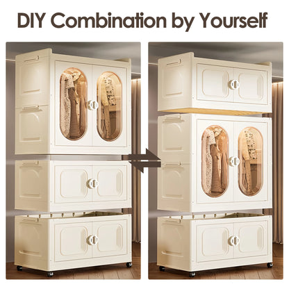 Stackable Large Capacity Fold Storage Box