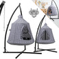 Egg Basket Patio Seat w/Support Stand