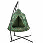 Egg Basket Patio Seat w/Support Stand