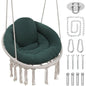 Macrame Swing for Living Room, Bedroom, Porch 359lbs