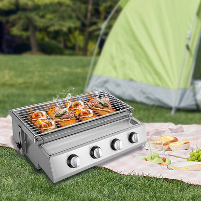 Stainless Steel Smokeless Barbecue Grill
