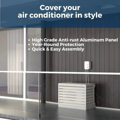 Durable  Aluminum Outdoor Mini Split Cover 2400 0 BTU